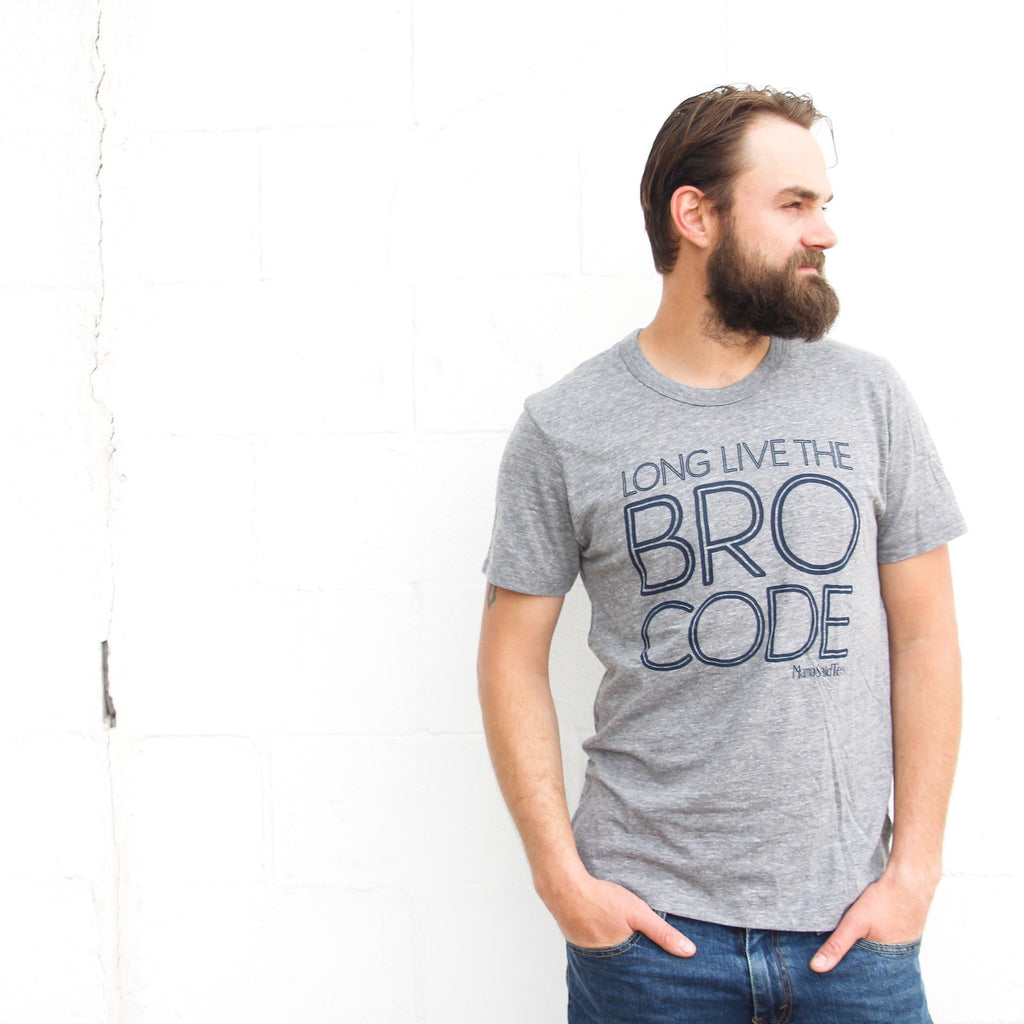 LONG LIVE THE BRO CODE ADULT GRAPHIC T-SHIRT BY EVERYKIND