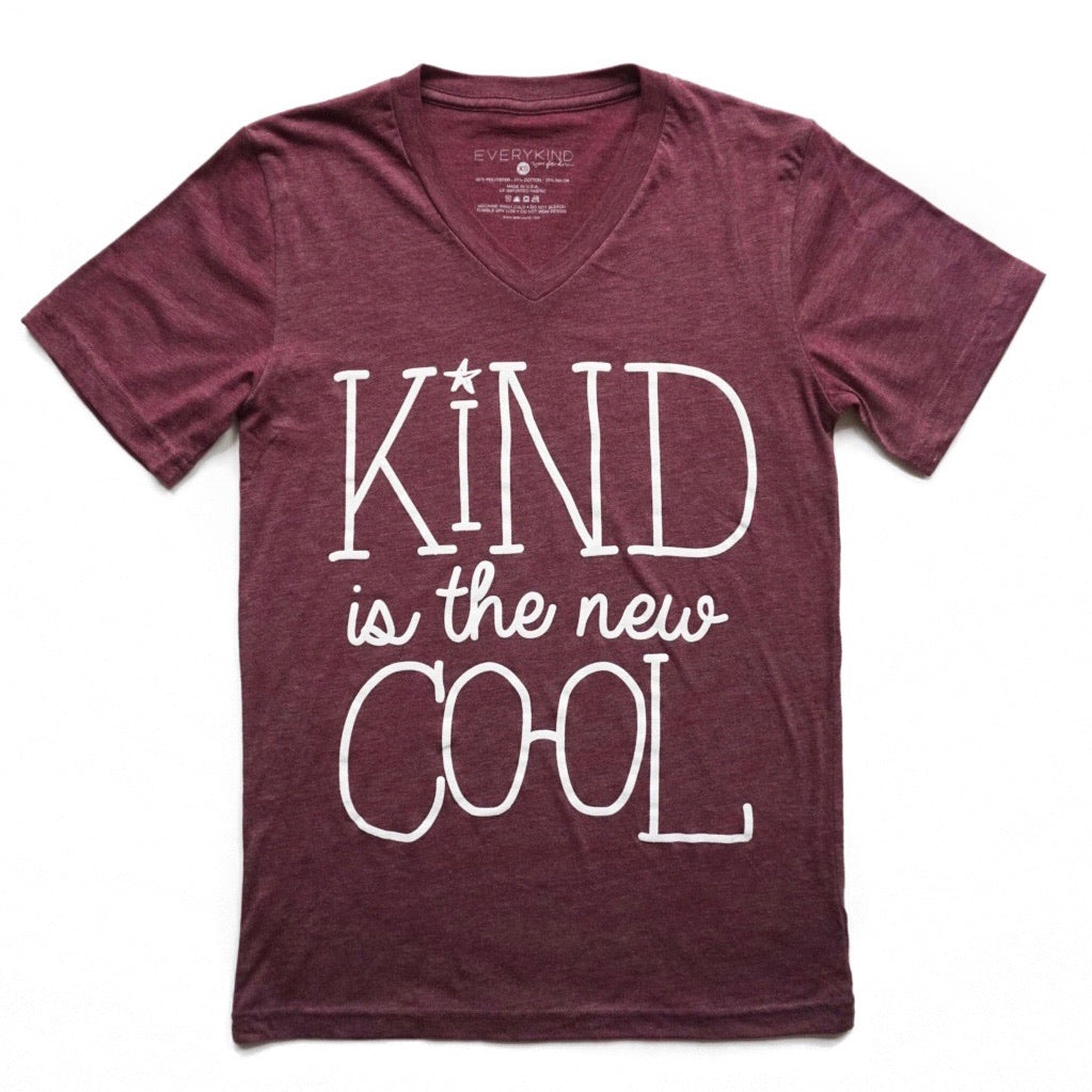 Kind is the New Cool Maroon by EVERYKIND