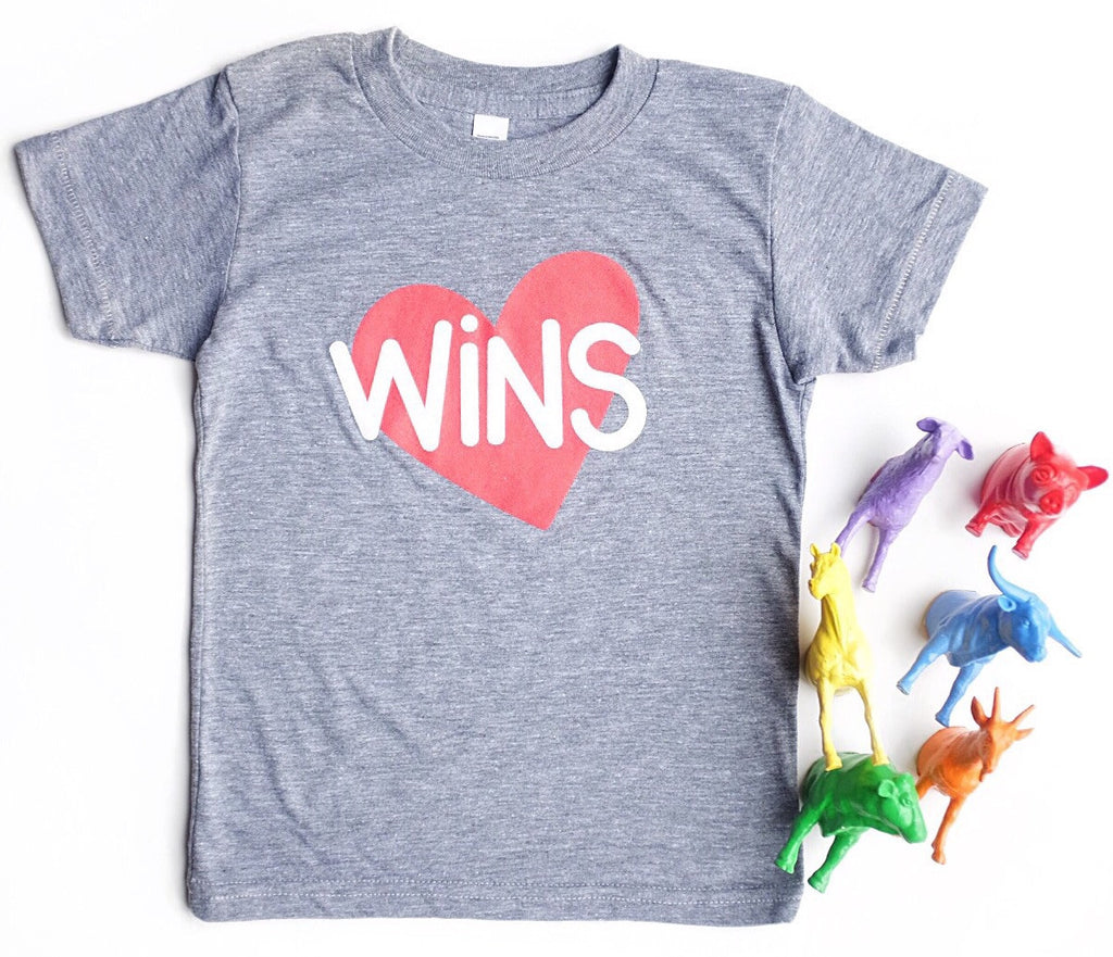 LOVE WINS KIDS GRAPHIC T-SHIRT BY EVERYKIND