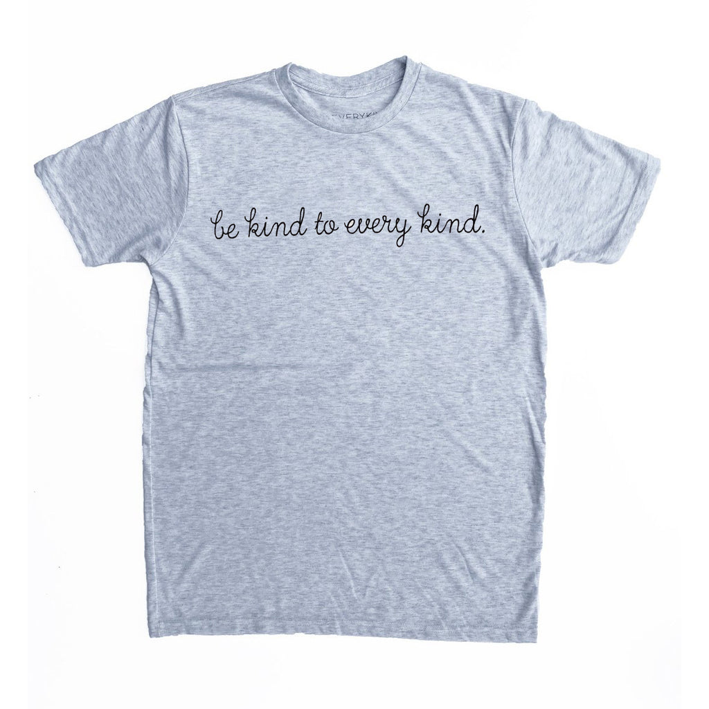BE KIND TO EVERY KIND ADULT OVERSIZED T-SHIRT*