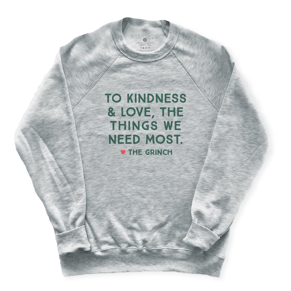 TO KINDNESS & LOVE - THE GRINCH ADULT
